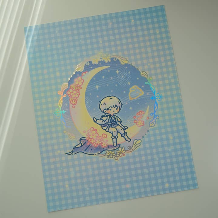 Xavier - LaDs Large Foil Print for wholesale by 2jingis2jing