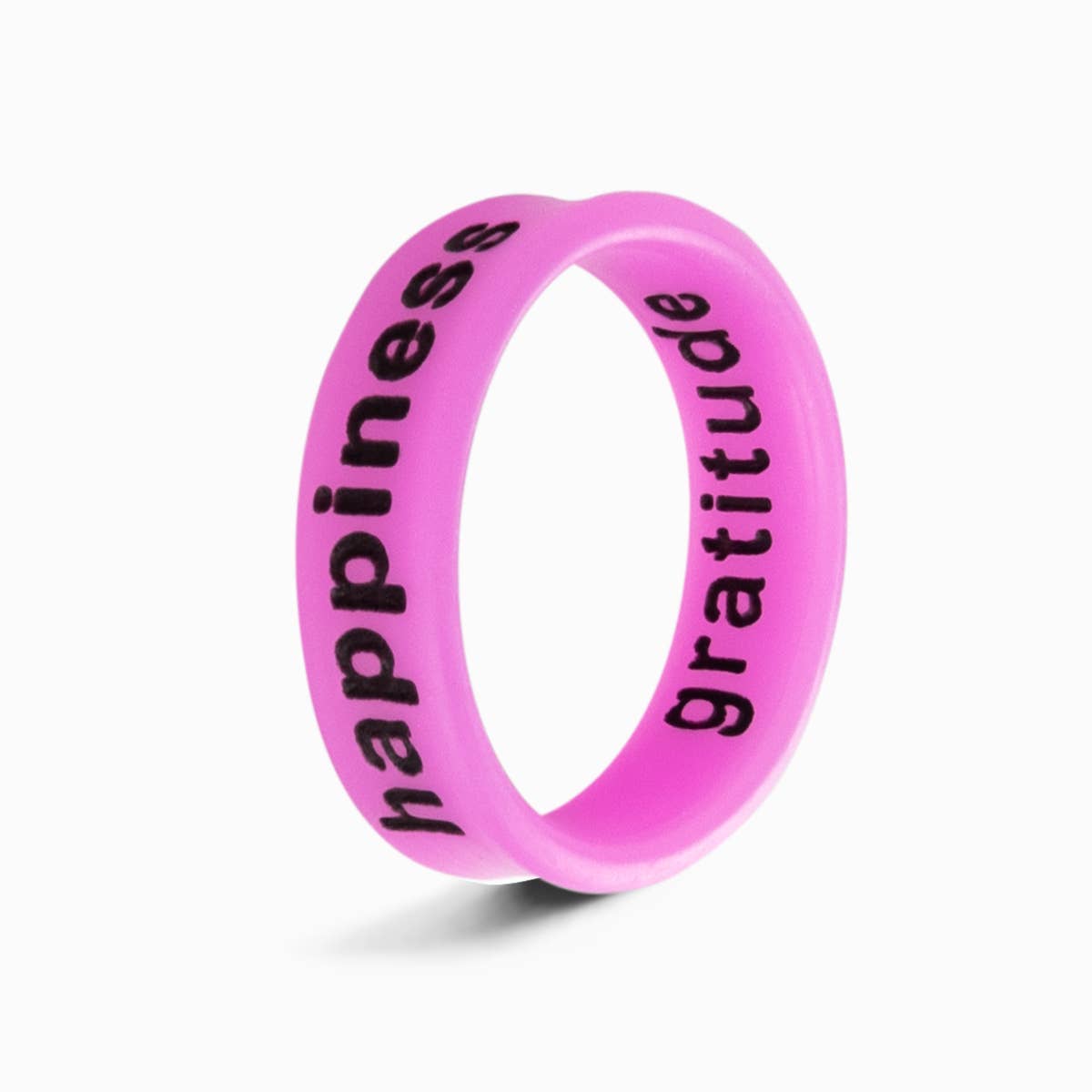 Flip Rings – wholesale Band/stacked ring – Flip Reversible gratitude / happiness1