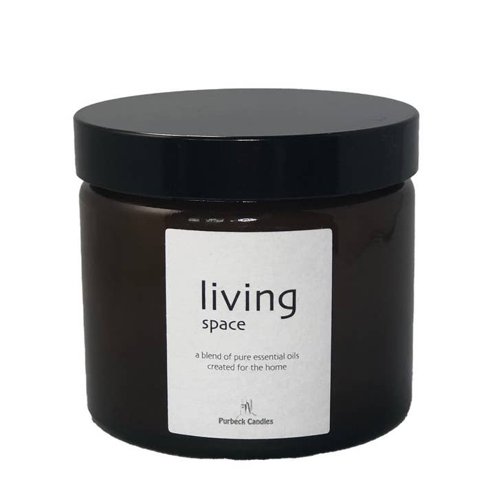 Purbeck Candles - Wholesale Jar/Filled Candle - Beautiful Spaces Range Candle in Jar - Living Space2