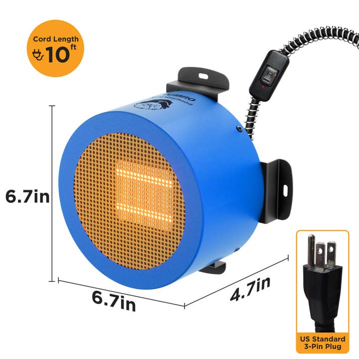 TURBRO - Wholesale Pet Indoor Tent - Cat/Dog - Neighborhood DH400A Dog House Heater2