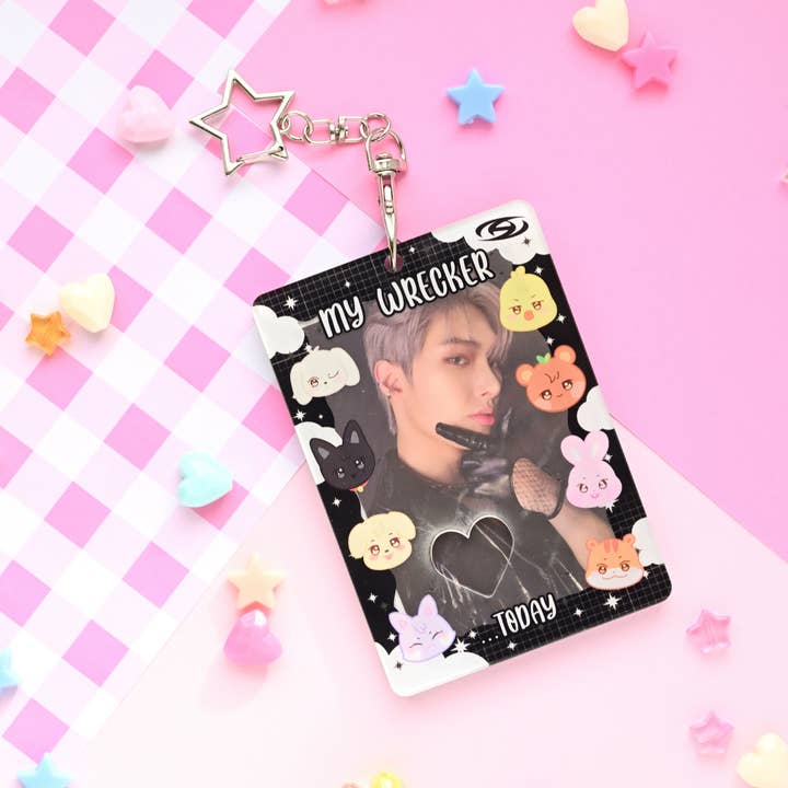 Kawineko - Wholesale Keychain - Women's - phorocard holder Ateez 2 windows kpop acrylic keychain6