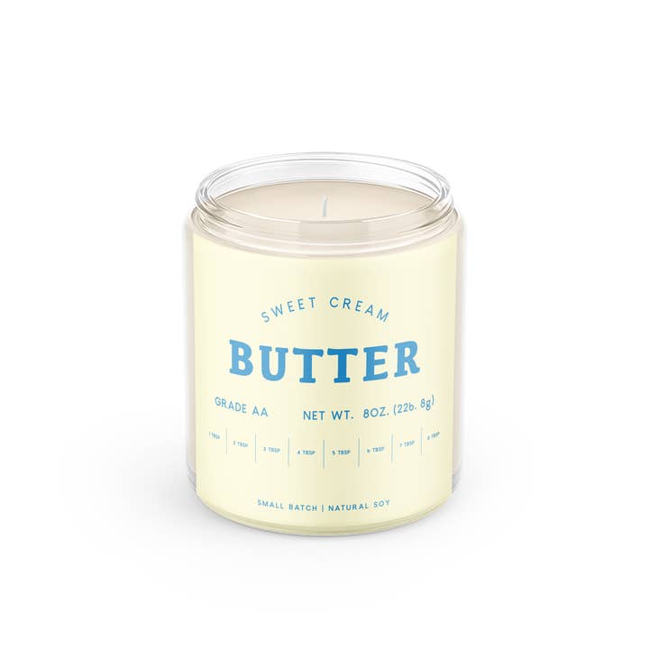 Declaration & Co - Wholesale Jar/Filled Candle - Butter Candle - 8 oz. 1