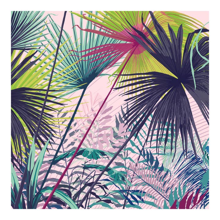 Rosie Reiter - Wholesale Art Print - Art Print ‘Palms Series No.1’ 30 x 30 cm1