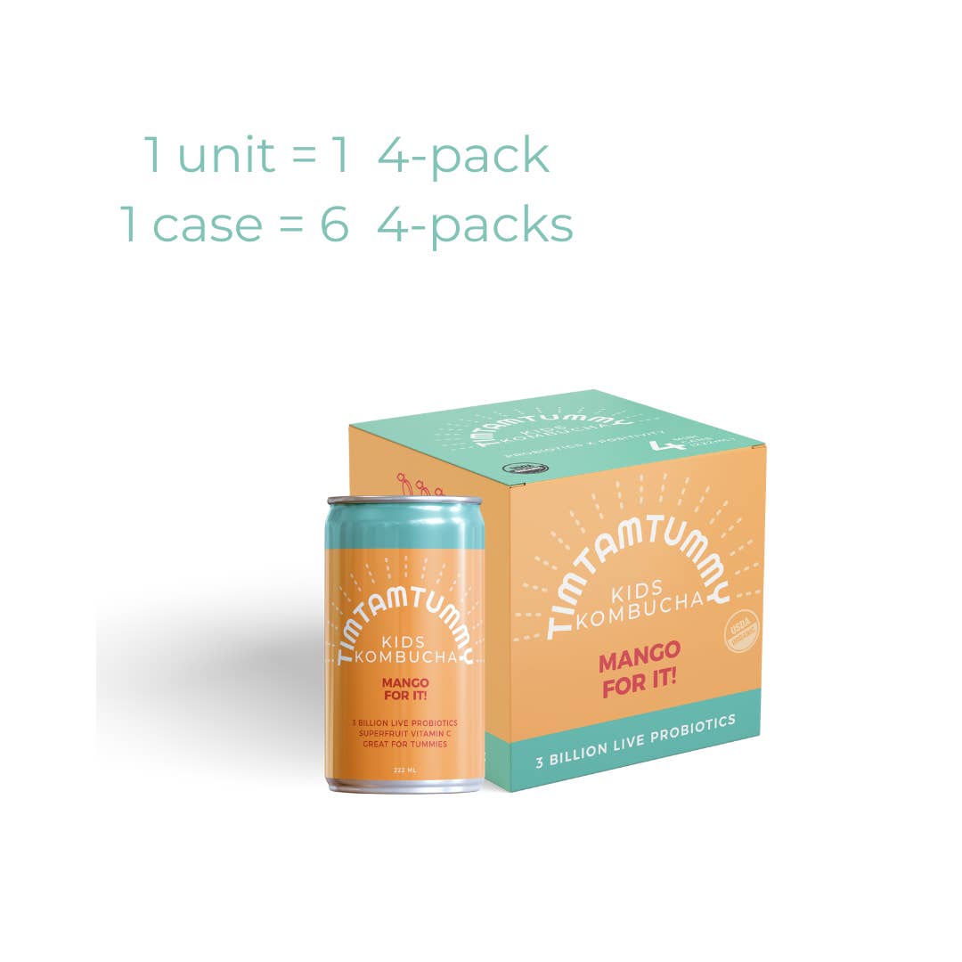 TIM TAM TUMMY - Wholesale Kombucha - Mango For It