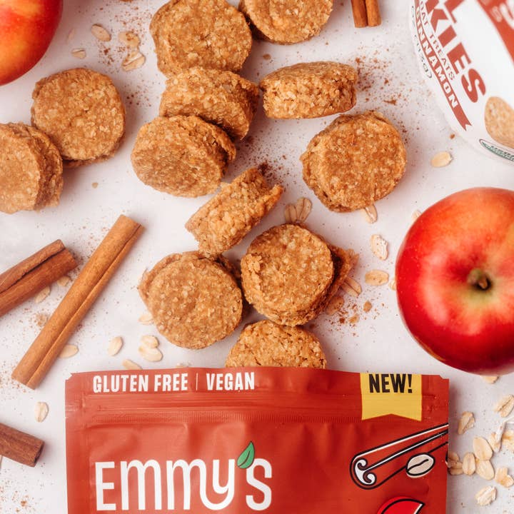 Emmy's Organics - Wholesale Cookie - Apple Cinnamon Trail Cookies 4oz Master Case (24 units)2