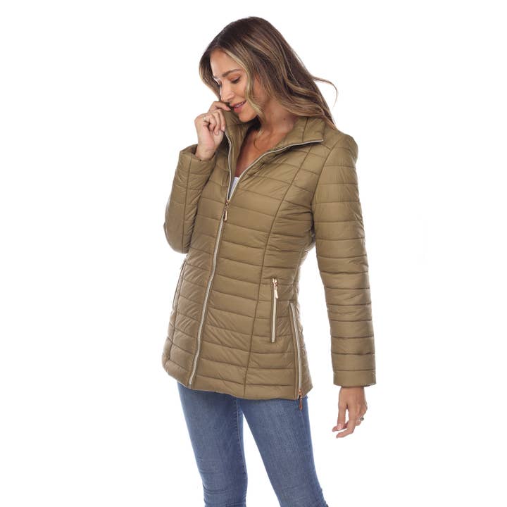 WHITE MARK - Wholesale Puffer Jacket - Women's - Women's Puffer Coat16