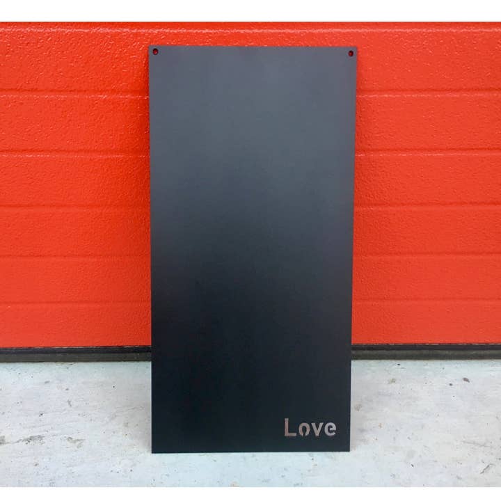 Love | Tableau aimanté | 10"x20" | #1205 pour la vente par Think Metal - Thinking Creatively to Make it Metal