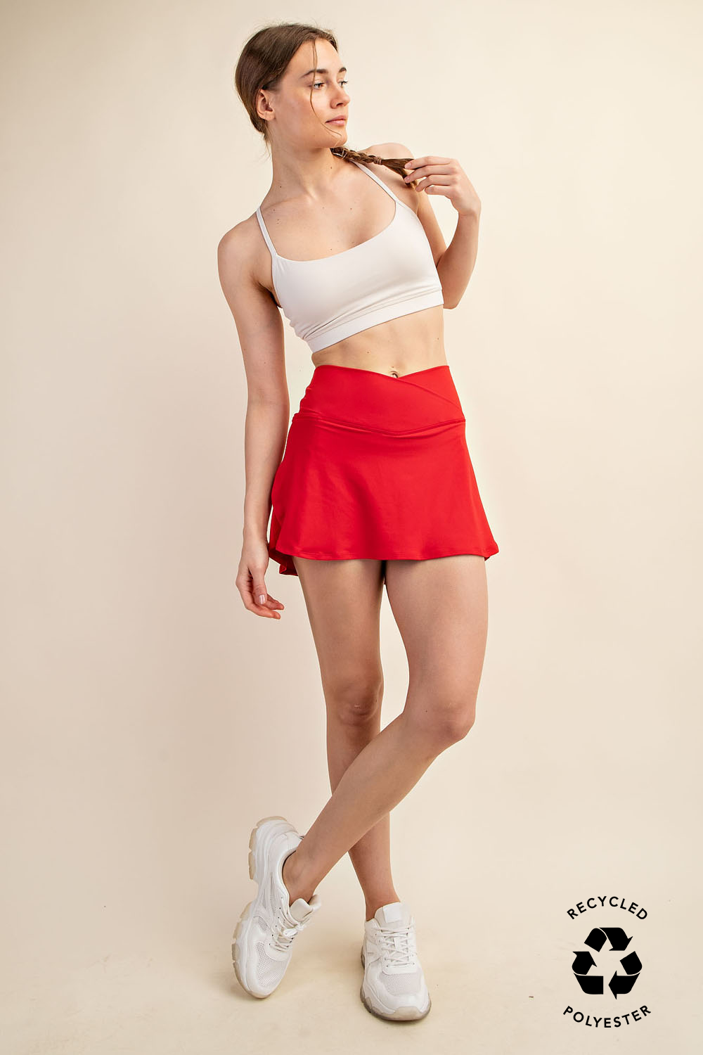 Rae Mode - Wholesale Skort - Women's - BUTTER V SHAPED HIGH-WAIST SKORT38