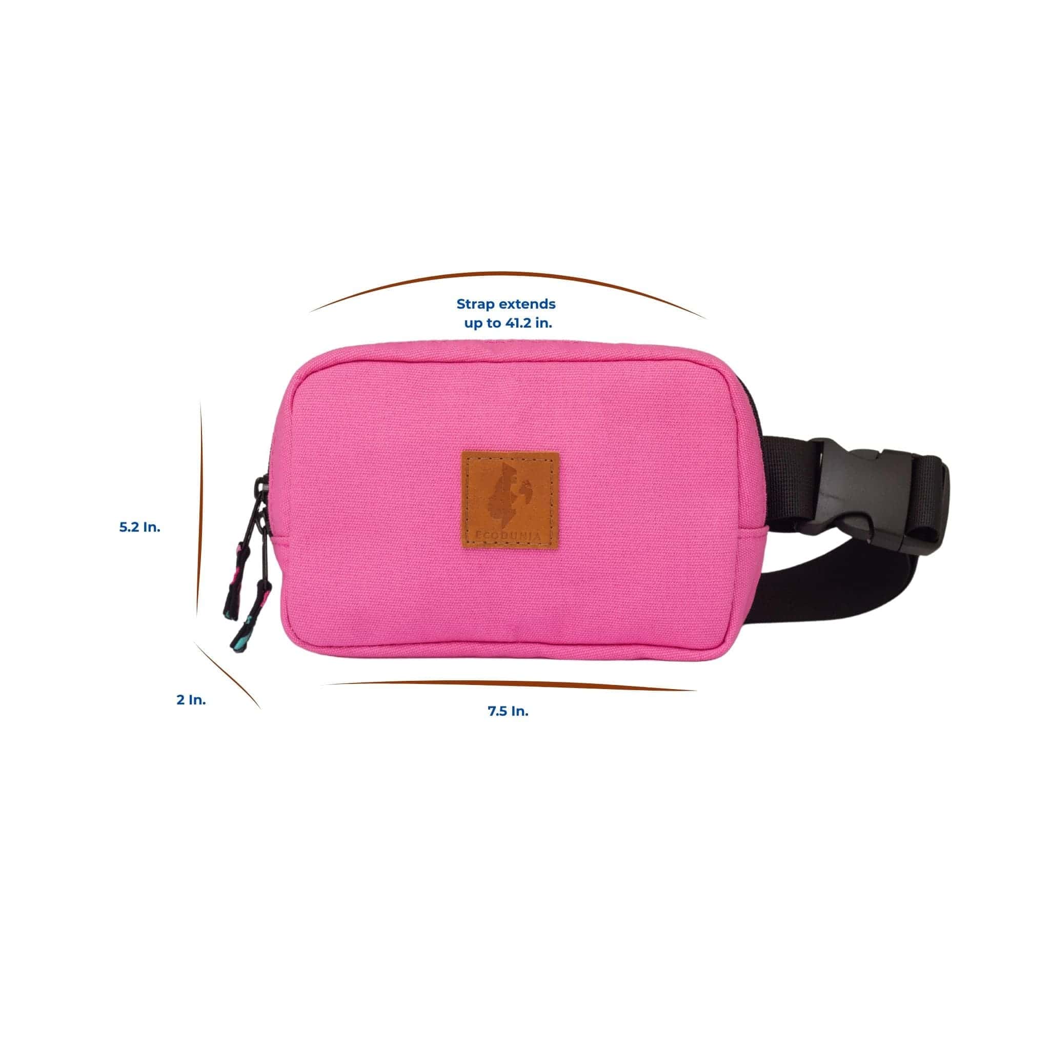 Ecodunia - Wholesale Belt Bag - Unisex - Canvas Crossbody Belt Bag Pouch, The Everywhere Belt Bag 1L59