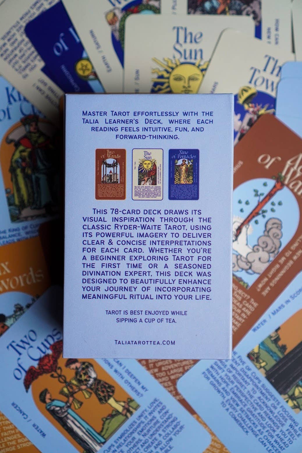 FLEURS - Wholesale Tarot/Oracle Card - TALIA TAROT DECK  ❈ with correspondence/messages + astrology8