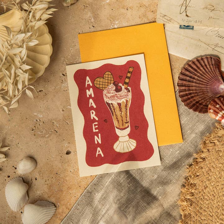 Studio Dolci – Postal por atacado – Cartão Postal Amarena4