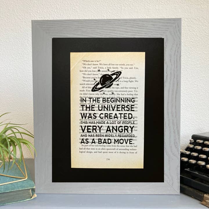 Hitchhiker's: In the Beginning for wholesale by Book Page Art