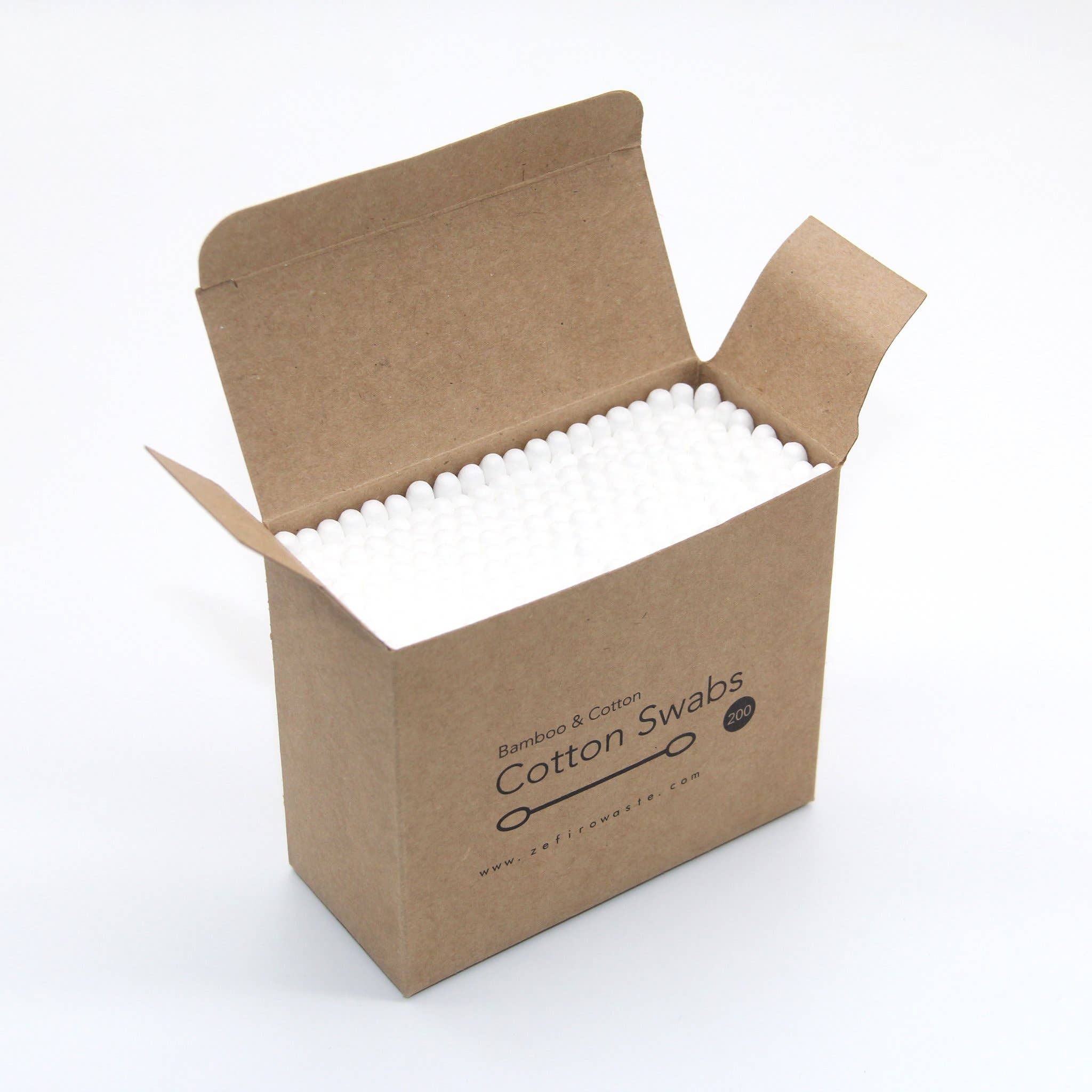 Zefiro - Wholesale Cotton Swab/Q-Tip - Bamboo Ear Buds2