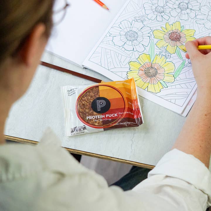 Protein Puck - Wholesale Snack Bar - Daily Bliss (Almond, Dark Chocolate) (16 - 3.25oz Bars)15