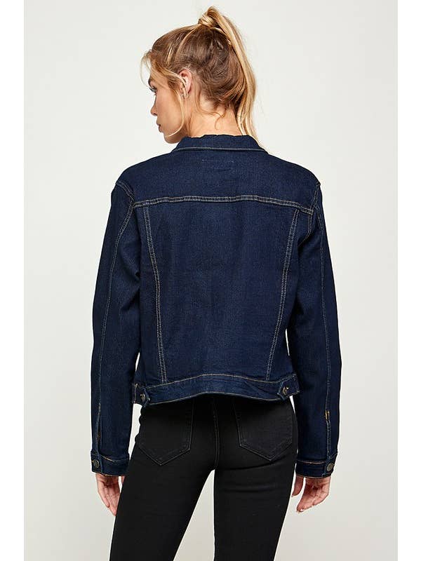 patrol jeans - Wholesale Denim Jacket - Women's - Women's Spandex Denim Jacket5