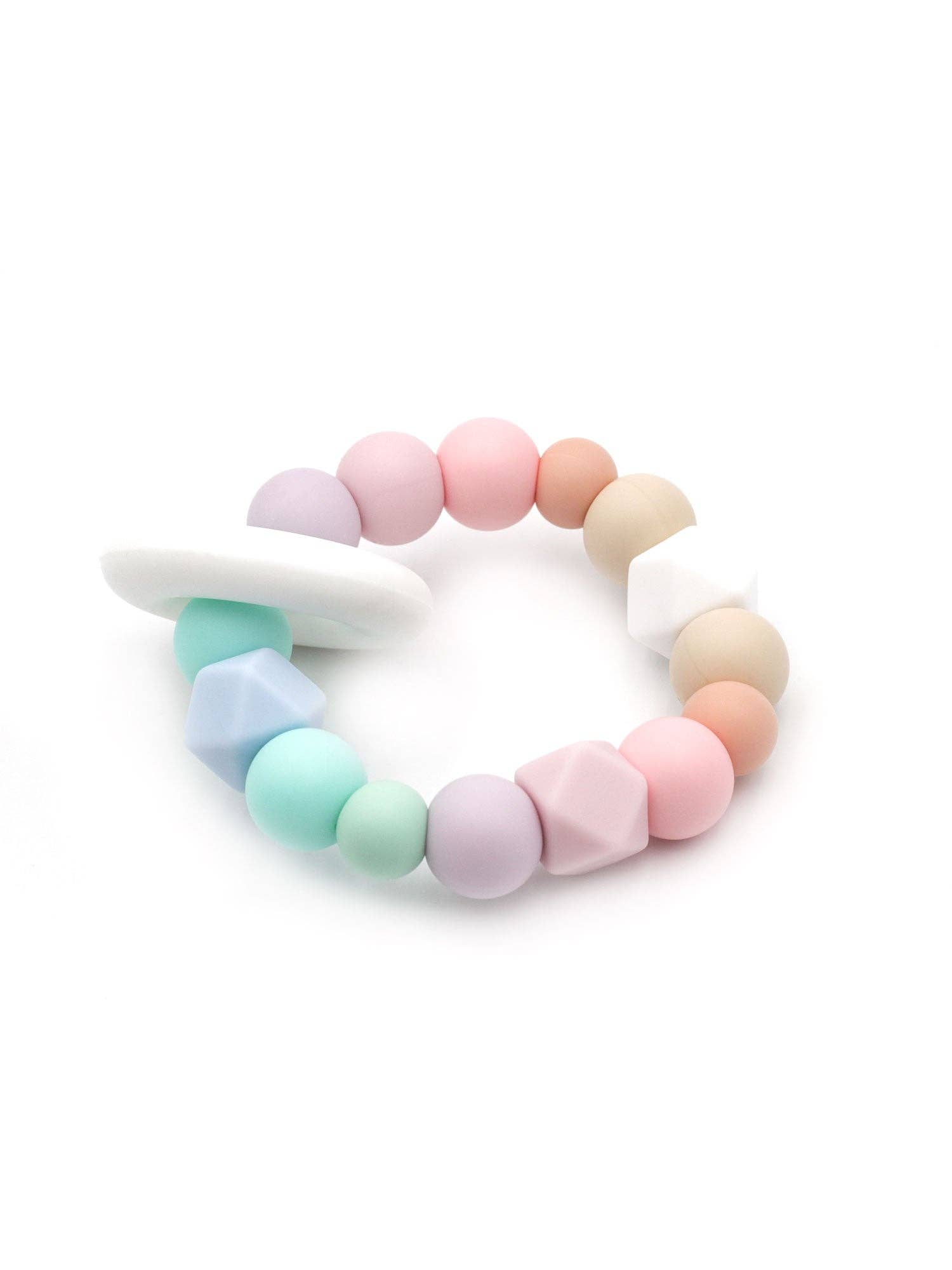 Kristin Weiss Manufaktur - Wholesale Teether (Not Clip-On) - Baby - FreezerTeether || Hexa Pastel teether0