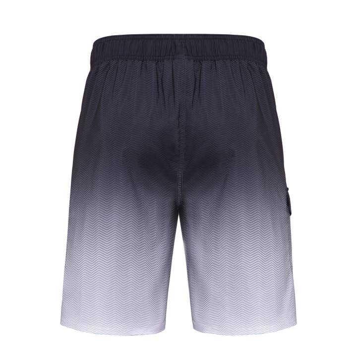 Rokka & Rolla - Wholesale Swim Shorts - Men's - Men's 9" Half Elastic Waist Board Swim Shorts Swimwear42