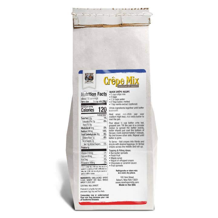 New Hope Mills - Wholesale Pancake Mix - Crepe Mix1
