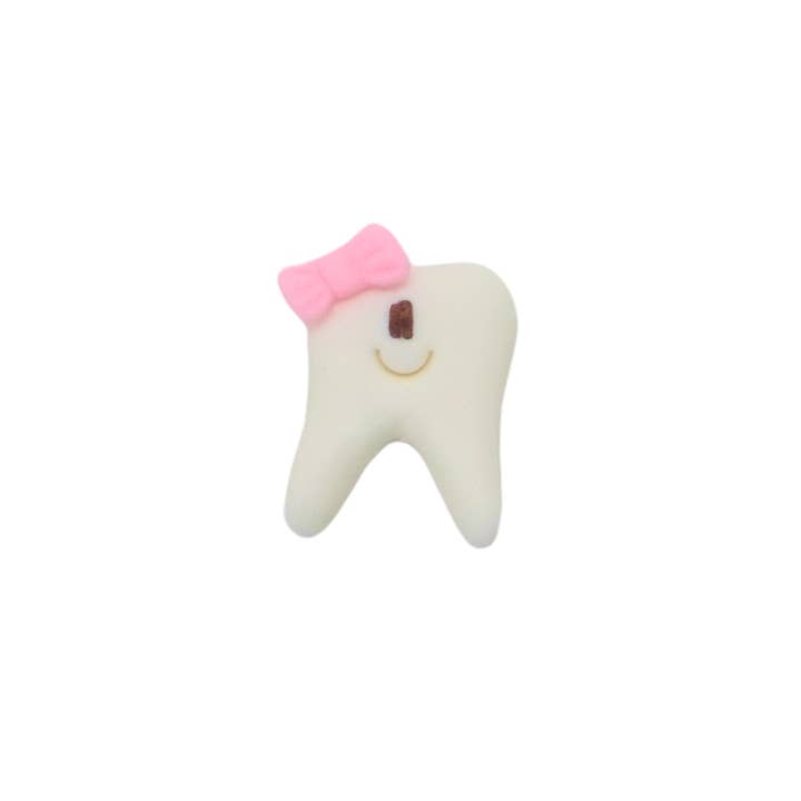 Atiladecor, Artesanato Lda - Wholesale Craft Supplies - Dentinho With Pink Loop 3Cm - U.V. 15Ounds.1