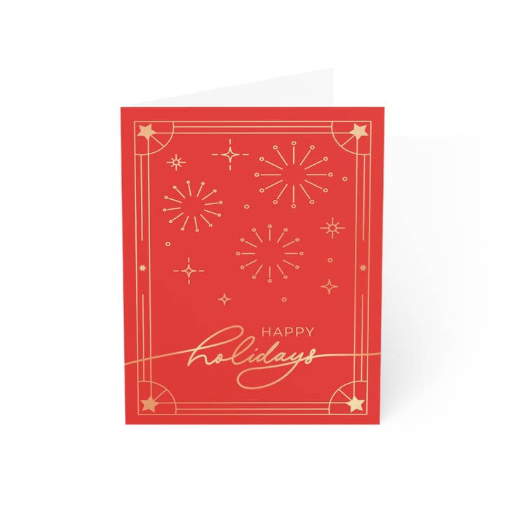 Happy Holidays 4 - Gratulationskort för wholesale av Donkey Laserbeam