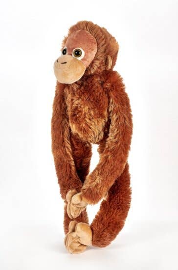 The Petting Zoo - Vente Peluche – enfant et bébé - Assorti de singes suspendus de 50 cm (20 pouces) (chimpanzé, orang-outan, paresseux)2