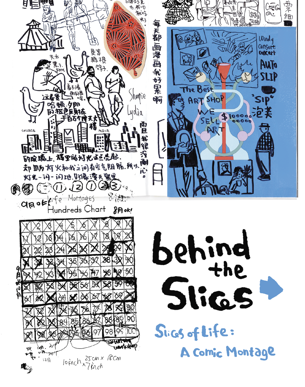 Bulgilhan Press - Wholesale Comic Book - Slices of Life: A Comic Montage by Qu5