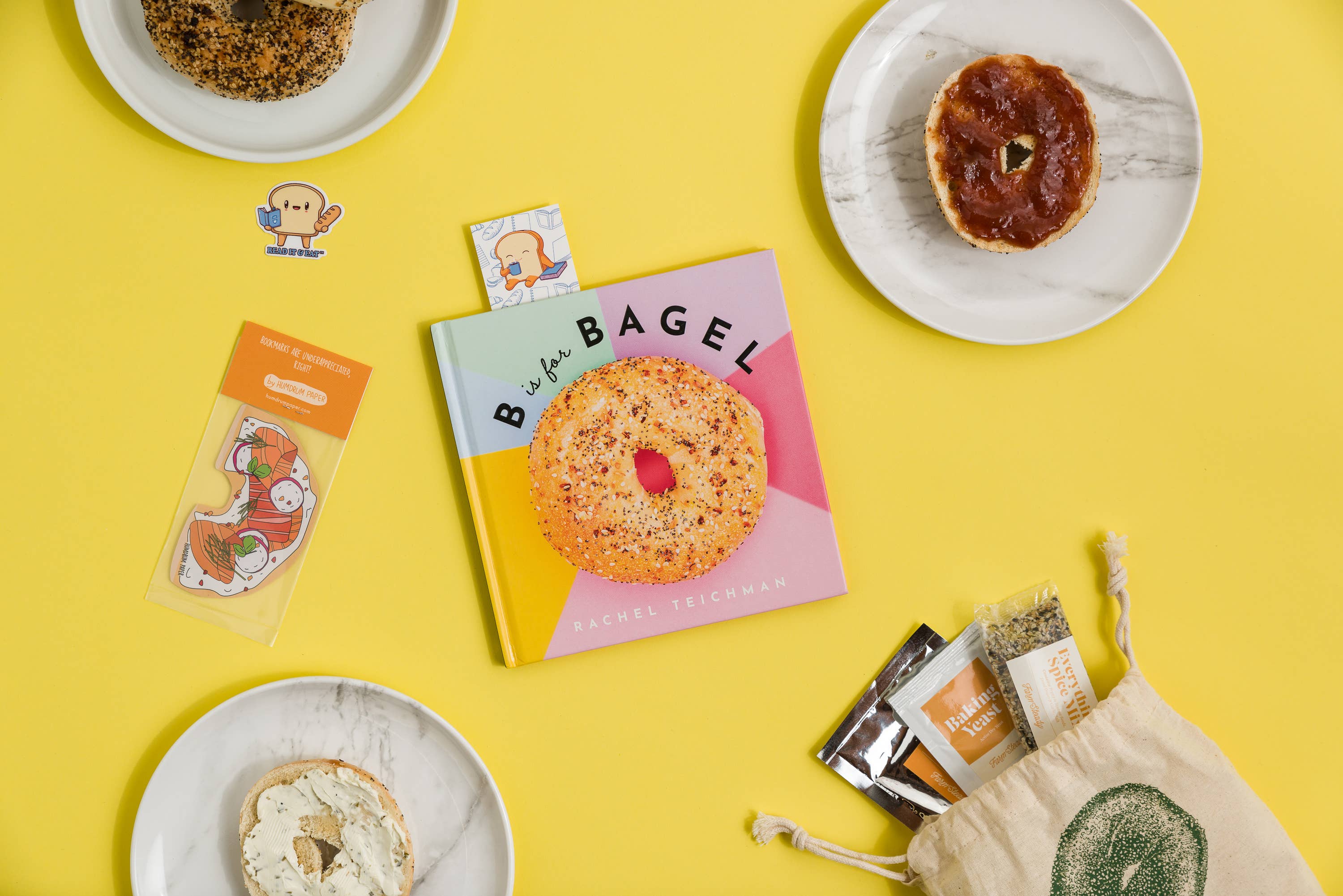 Read It & Eat - Wholesale DIY Food Kit - Bagel Box | Read It & Eat | Bagel DIY1