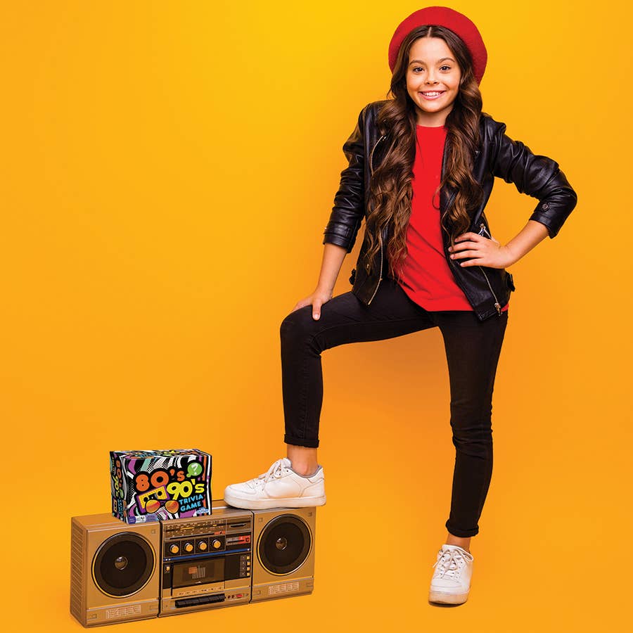 Outset Games and Cobble Hill Puzzles - Wholesale Card Game - 80s 90s Trivia Game: A Totally Radical Blast from the Past!4