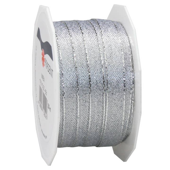 Morex Ribbon - Wholesale Ribbon - Gift Wrapping - #174 Wien Metallic Gold, Silver or Red Ribbon