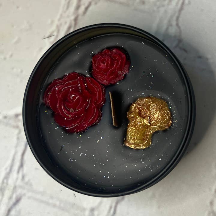 Bougies Romance Sombre, Parfumées, Petite bougie, florales pour la vente par Readers Leisure