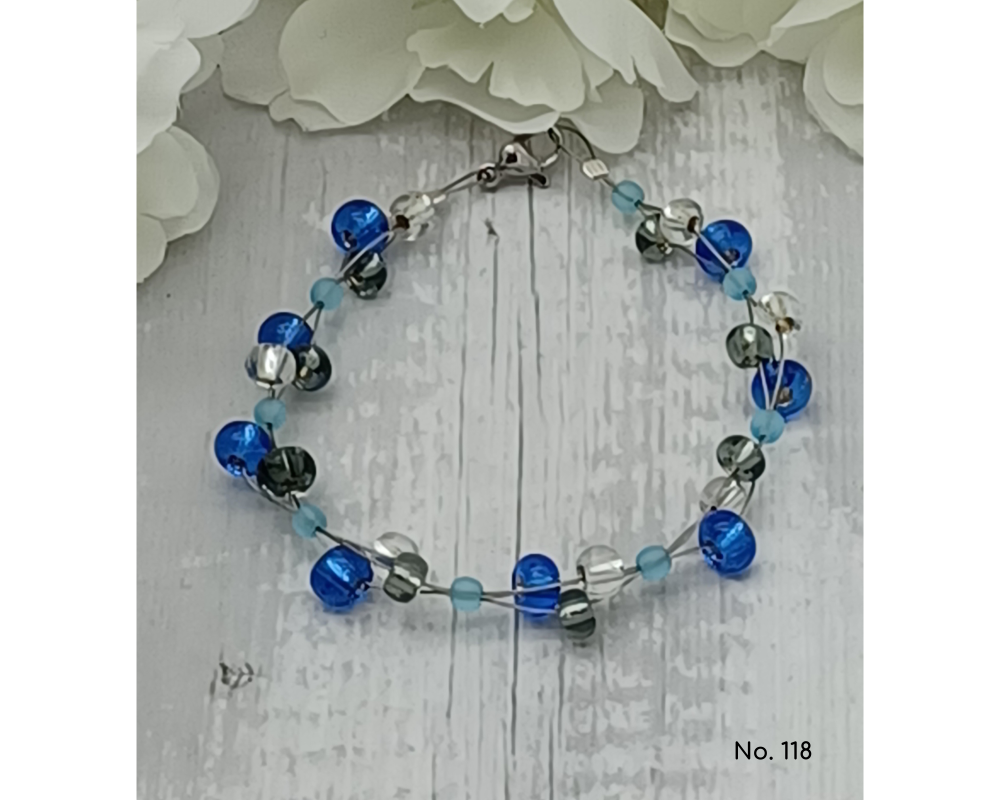 perleperle - Wholesale Beaded Bracelet - Bracelet Glass Beads Seed Beads 5mm- Melanie6