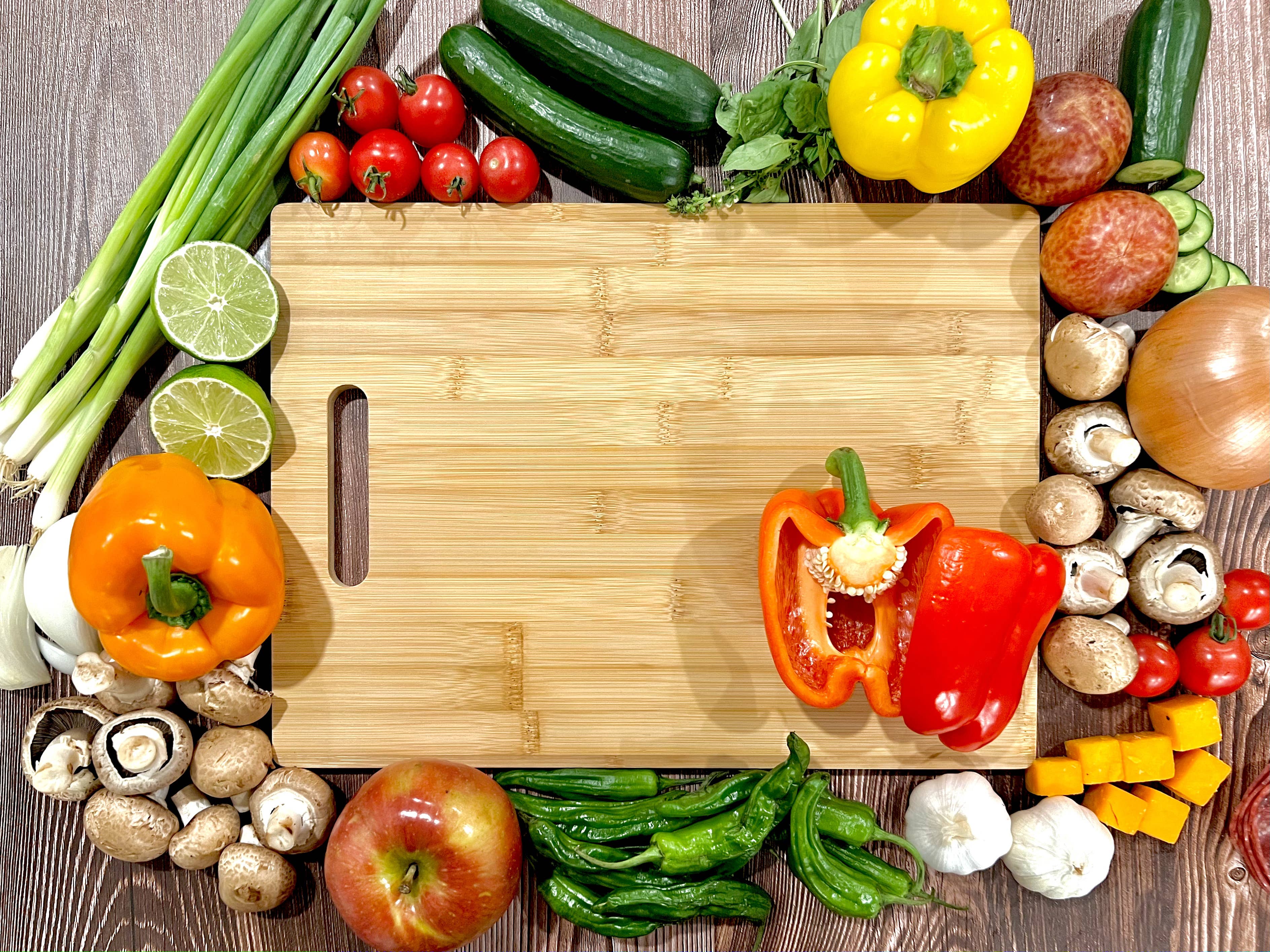 INVISION - Wholesale Cutting Board - 10pc 15x11" Thick Bamboo Boards – Bulk for Custom Gifts3