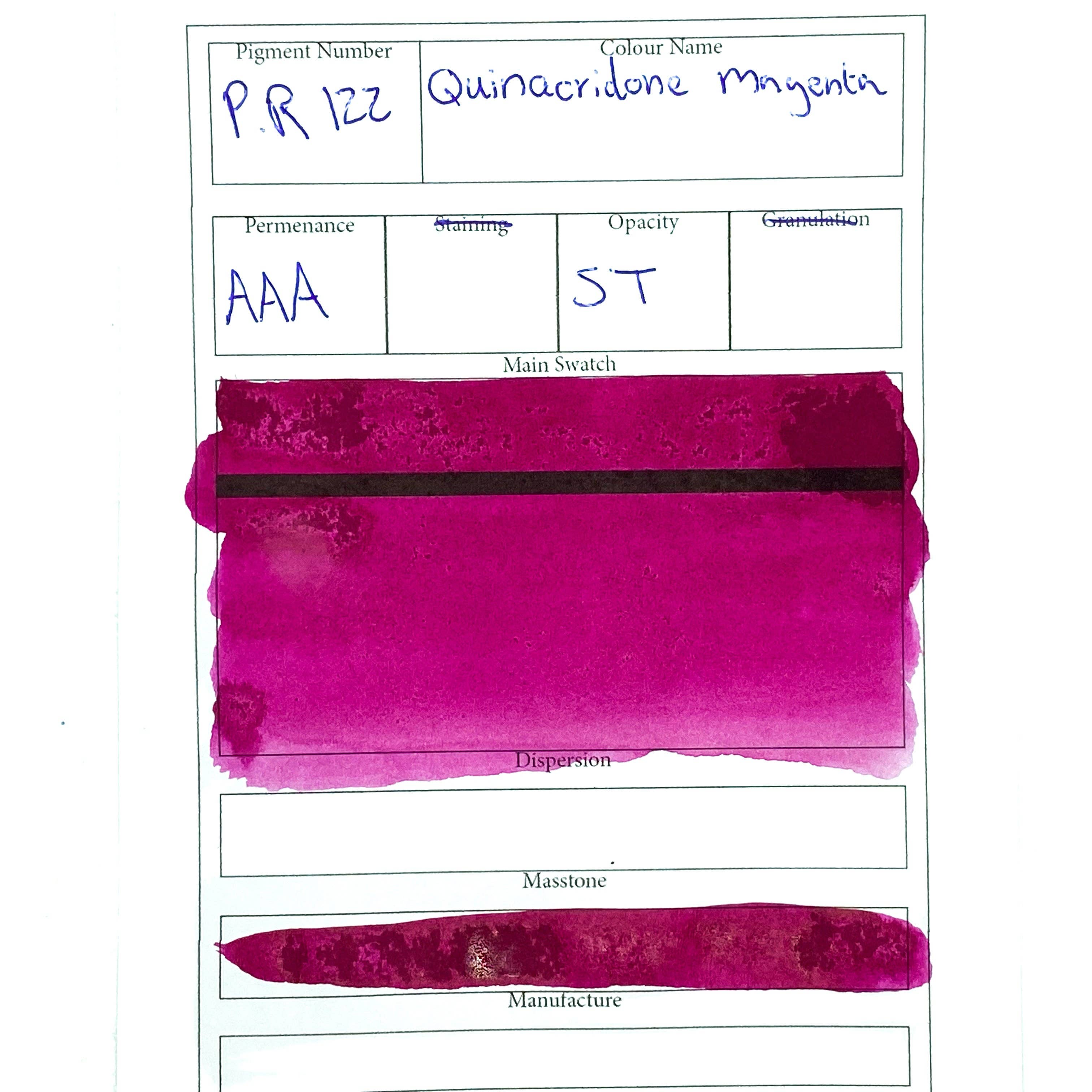 Jackman’s Art Materials – wholesale  – Quinacridone Magenta  Indian Drawing Ink (Water-Resistant)2