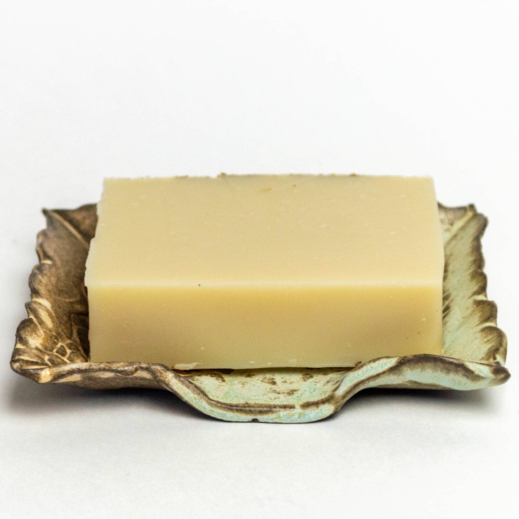 White Squirrel Clayworks - Wholesale Bath Soap Dish - Green Succulent Pattern Handmade in Ohio, Ceramic Soap Dish1