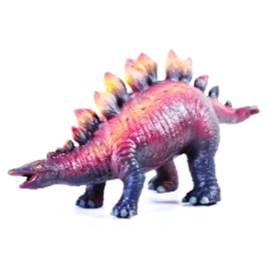 Stegosaurus Rust S for wholesale by GREEN RUBBER TOY EXPORTS (PVT) LTD