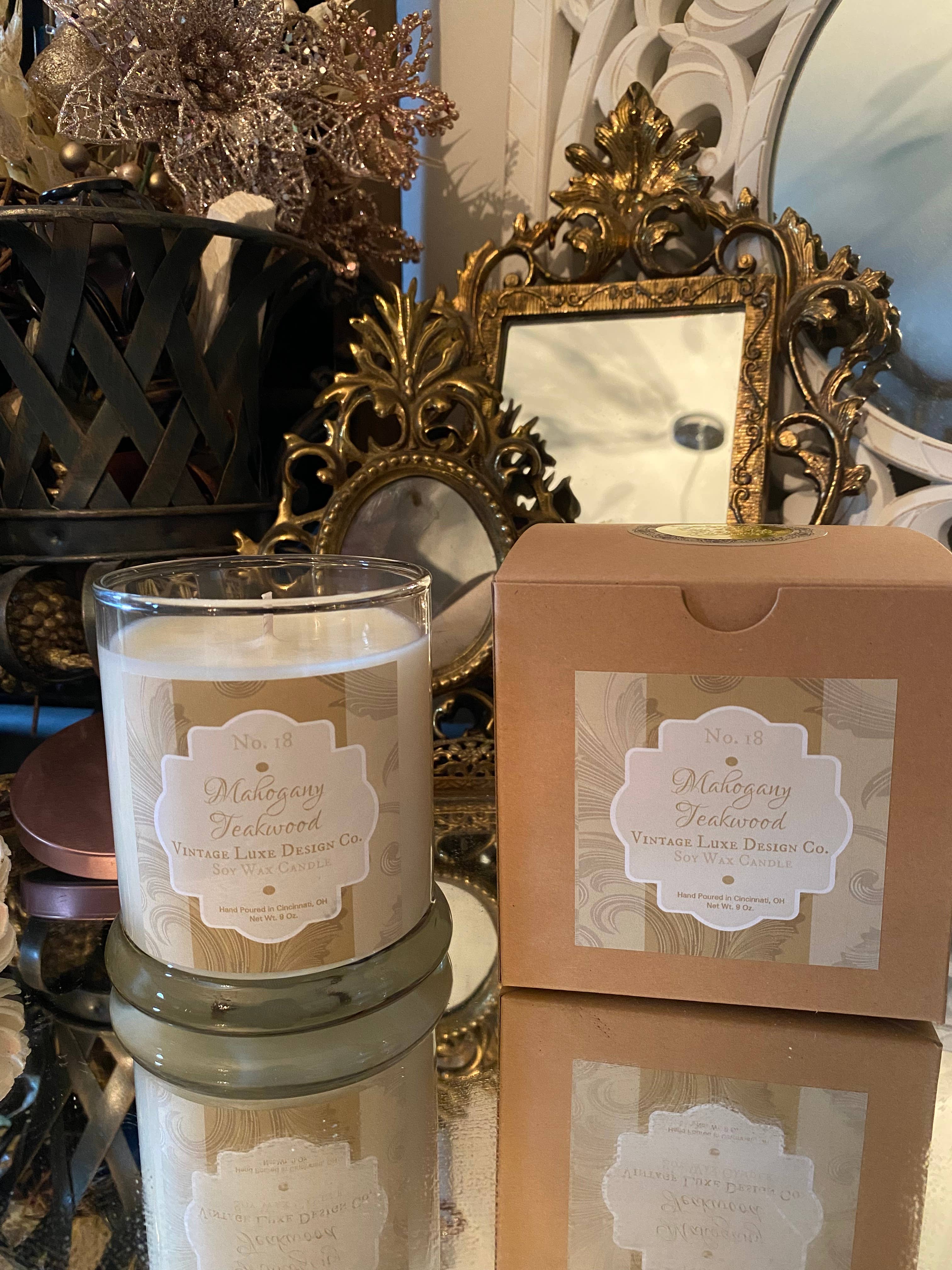 Mahogany Teakwood Wax Melts – Grace+Love Candle Co.