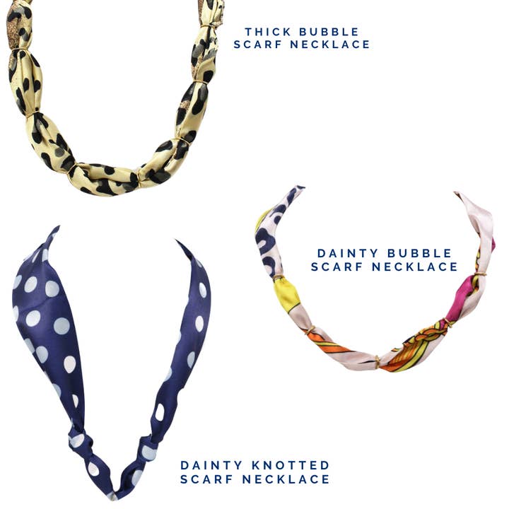 The Charm Bar Company – wholesale Pendant/charm necklace – Scarf Necklaces | Assorted | Set of 51