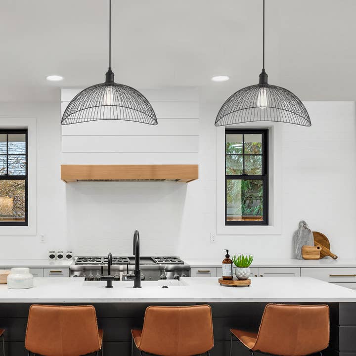 River of Goods - Wholesale Chandelier/Hanging Light - 18.75"W Wendy Black 1-Light Pendant Light Fixture6