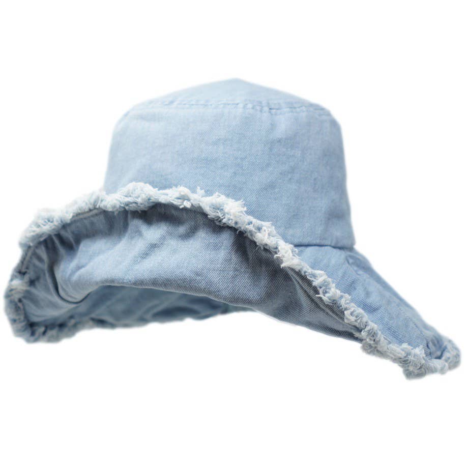 Olive & Pique - Vendita all'ingrosso Cappello da pescatore - Unisex - Cappello a Secchiello in Twill di Cotone Pesante KEANU 100% con Bordo Grezzo, Tesa da 4"1