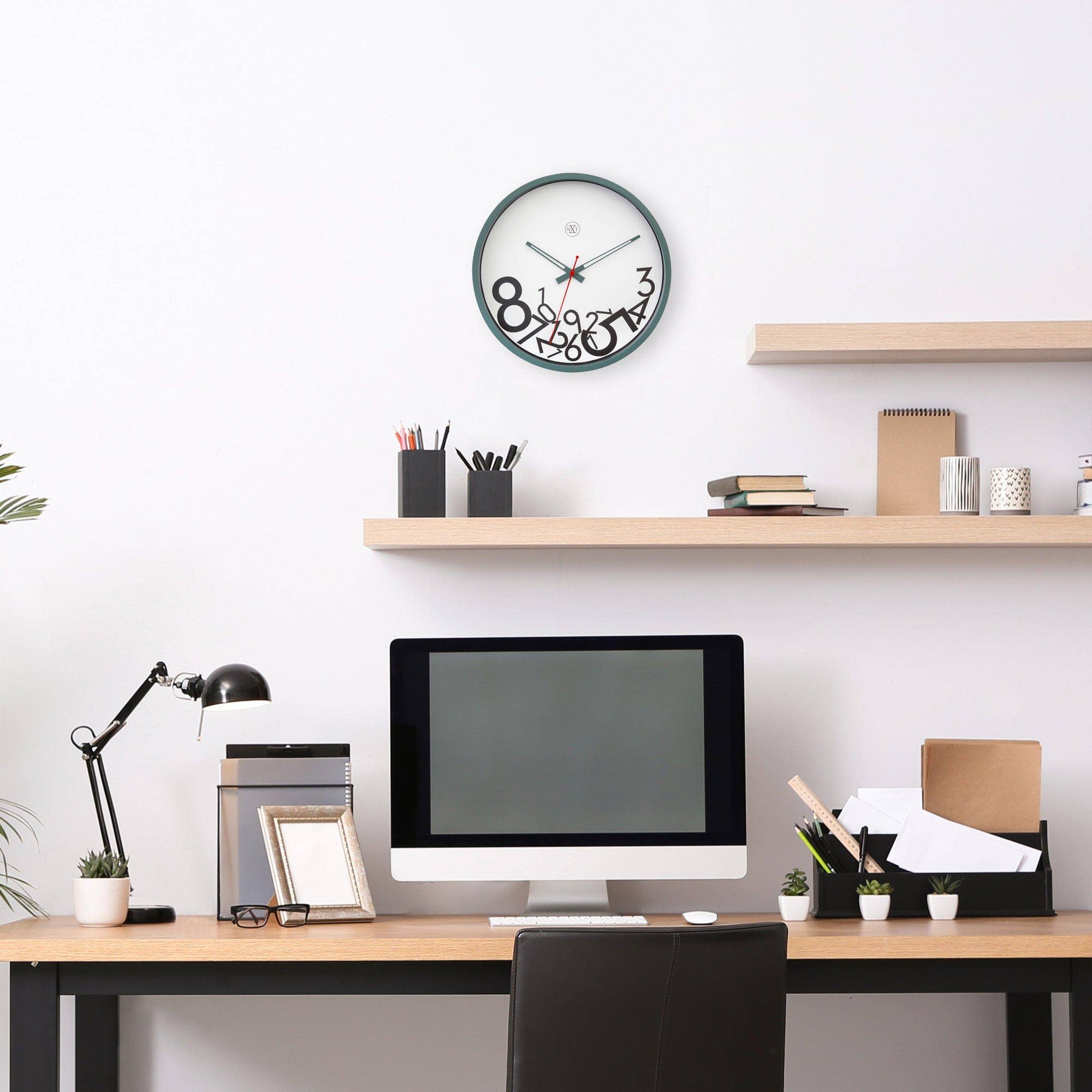 NeXtime - Wholesale Wall Clock - Dropped Numbers6