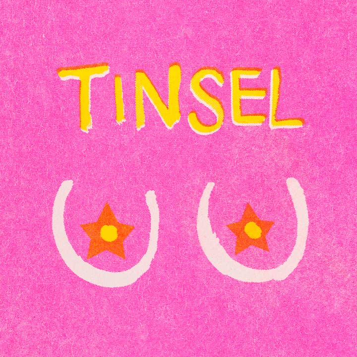 House Of Payne – Großhandel Weihnachtskarte – Weihnachtskarte „Tinsel Tits“ – lustige Weihnachtsgrußkarte1