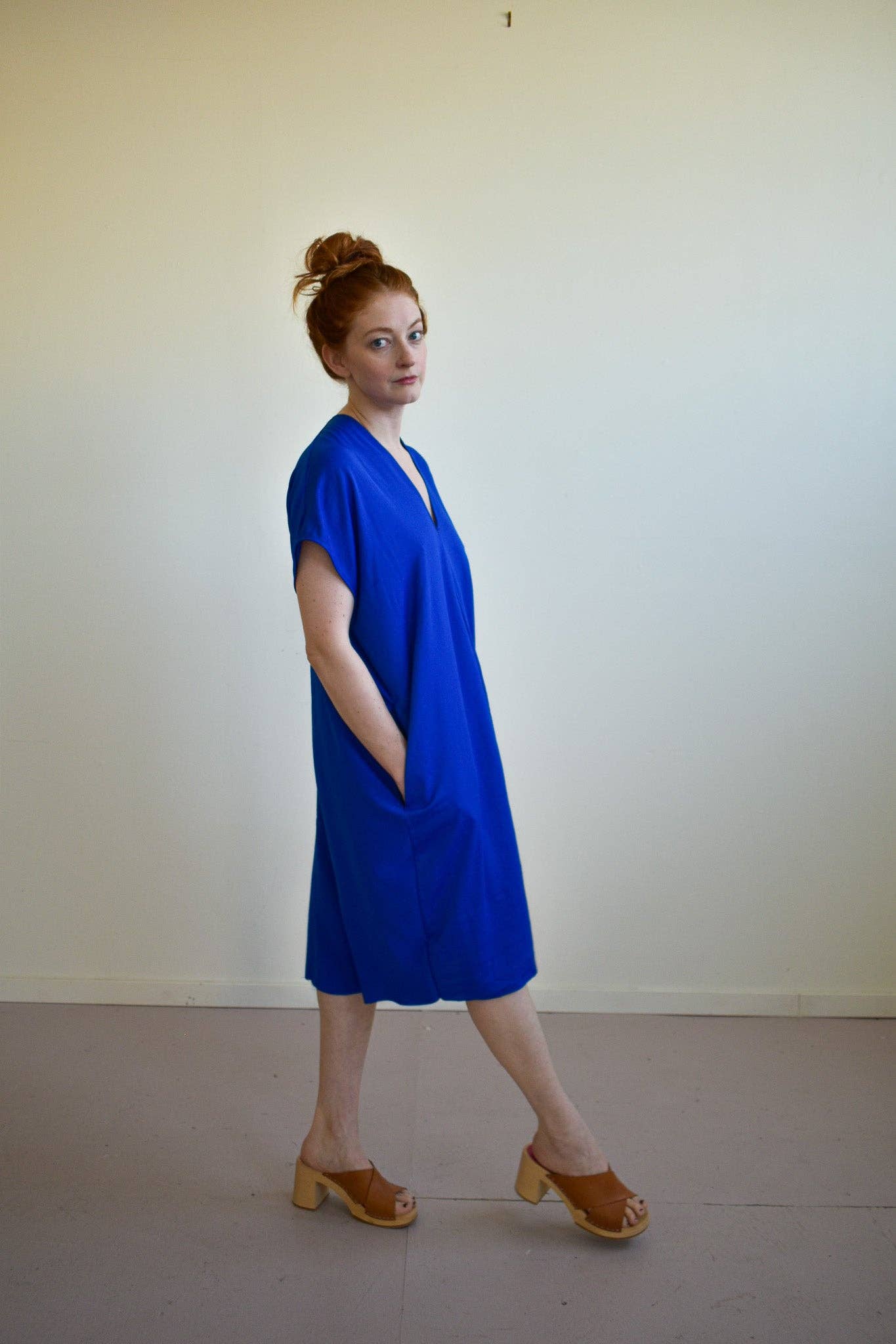 Altar - Wholesale Kaftan - Women's - Classic Kaftan in New Moon Ultra Blue1