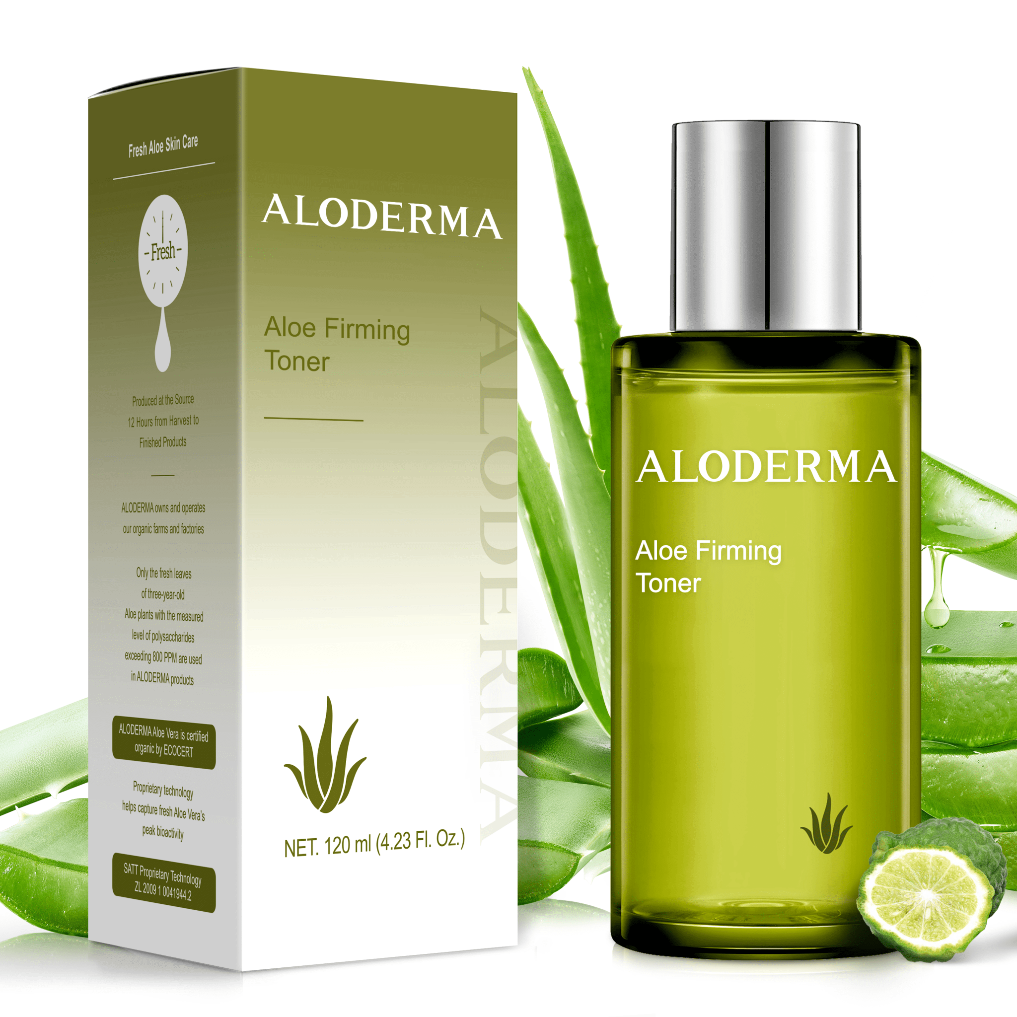 ALODERMA – Großhandel Gesichtspflege-Set – Ultimatives straffendes und verjüngendes Aloe-Set6