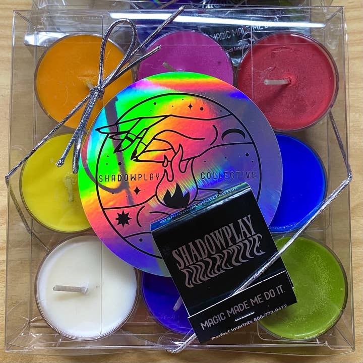 9-pack theelichtsampler voor wholesale door Shadowplay Collective