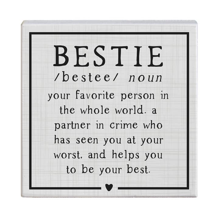 STS1671 - Bestie for wholesale by Sincere Surroundings