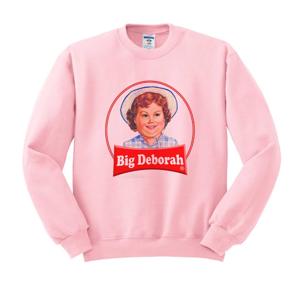 Lucky Luna Apparel - Wholesale Graphic Sweatshirt - Women's - Big Deborah Crewneck Sweatshirt2