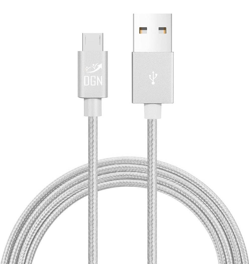 DGN Gadgets - Vente Câble de charge - Câble Micro USB tressé en nylon, charge rapide, 3 et 10 pieds (0,91 m et 3 m) pour Android10