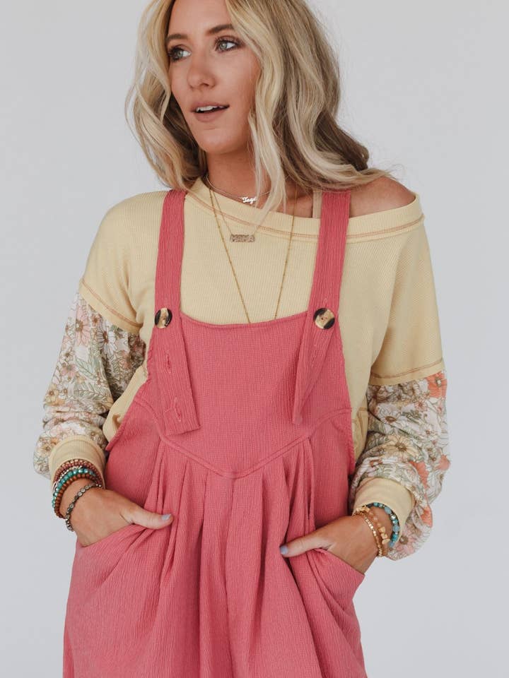 Three Bird Nest - Wholesale Jumpsuit - Women's - Serenity Wide Leg Jumpsuit - Marsala