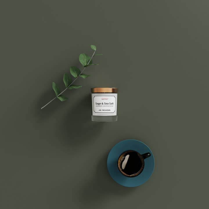 Globion - Wholesale Travel Candles - Globion natural scented candle - Sage & Sea salt12