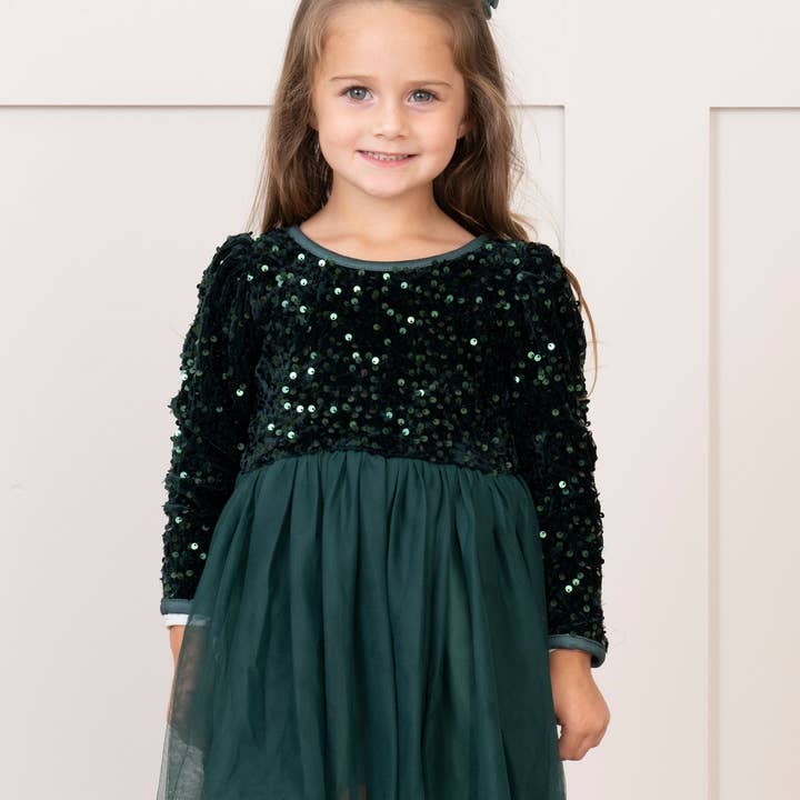 Emerald Sparkle Party Long Sleeve Tulle Dress and other Purchase Wholesale tulle bomboniere. Free Returns & Net 60 Terms on Faire trending on Faire.